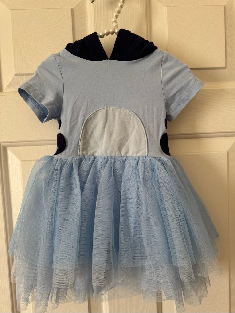 Taylor Joelle Blue Doggo Dress (Bluey) size 18-24 months